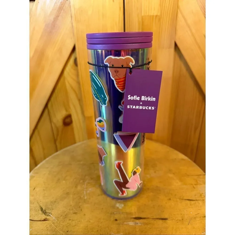 Starbucks Pride LGBTQ+ 2024 Sofie Birkin Vacuum Insulated Tumbler 16 Ounce (6149